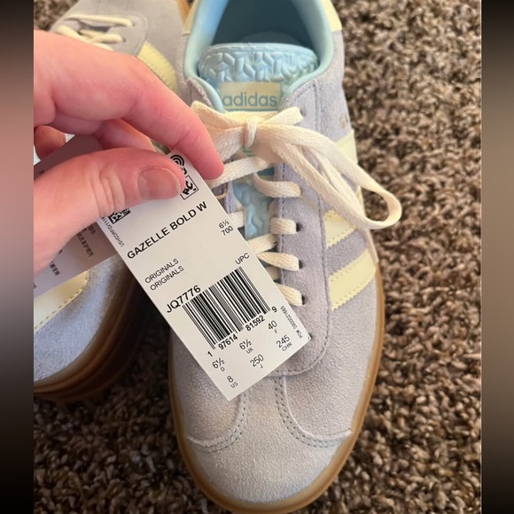 adidas gazelle silver green womens adidas Gazelle Bold Womens Lifestyle Shoes Green Blue Final Sale IE1370   Shoe Palace